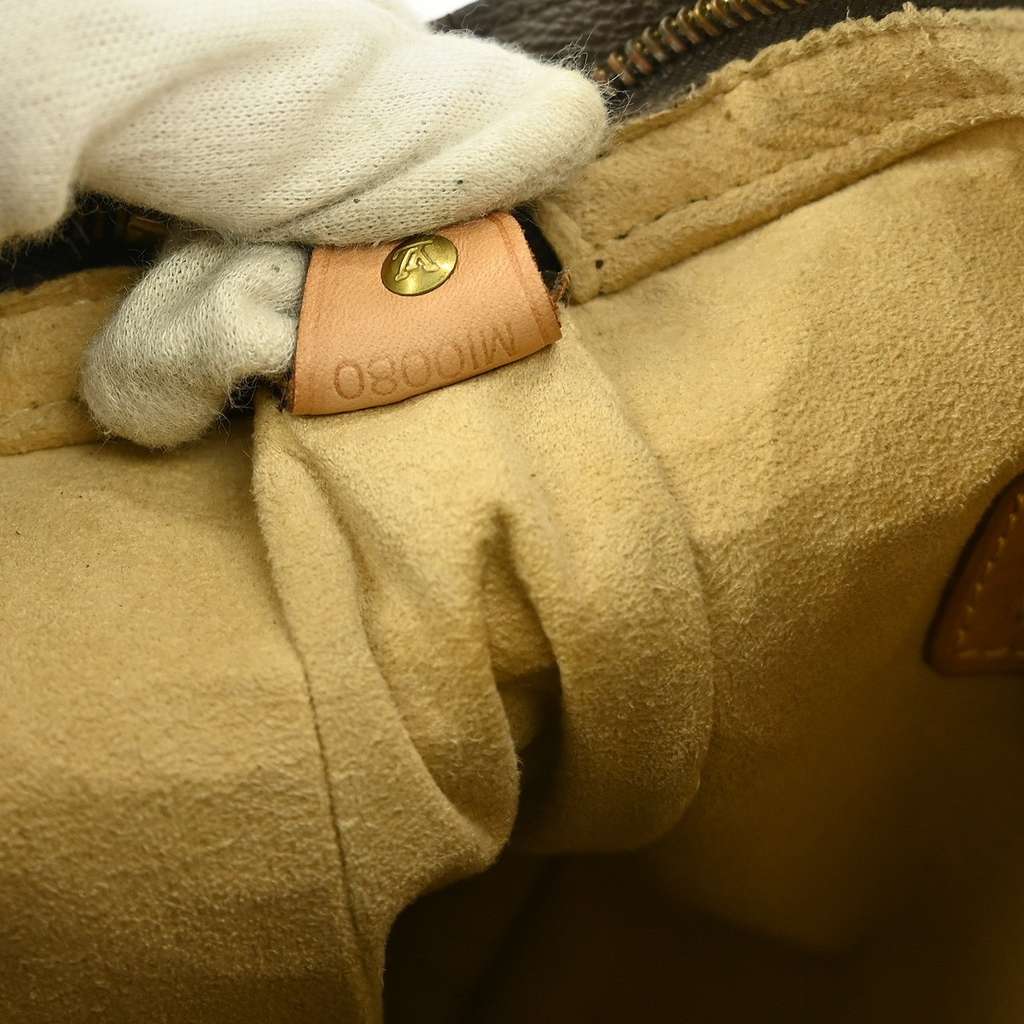 Louis Vuitton Looping Handbag Brown Canvas Fair condition - Box View