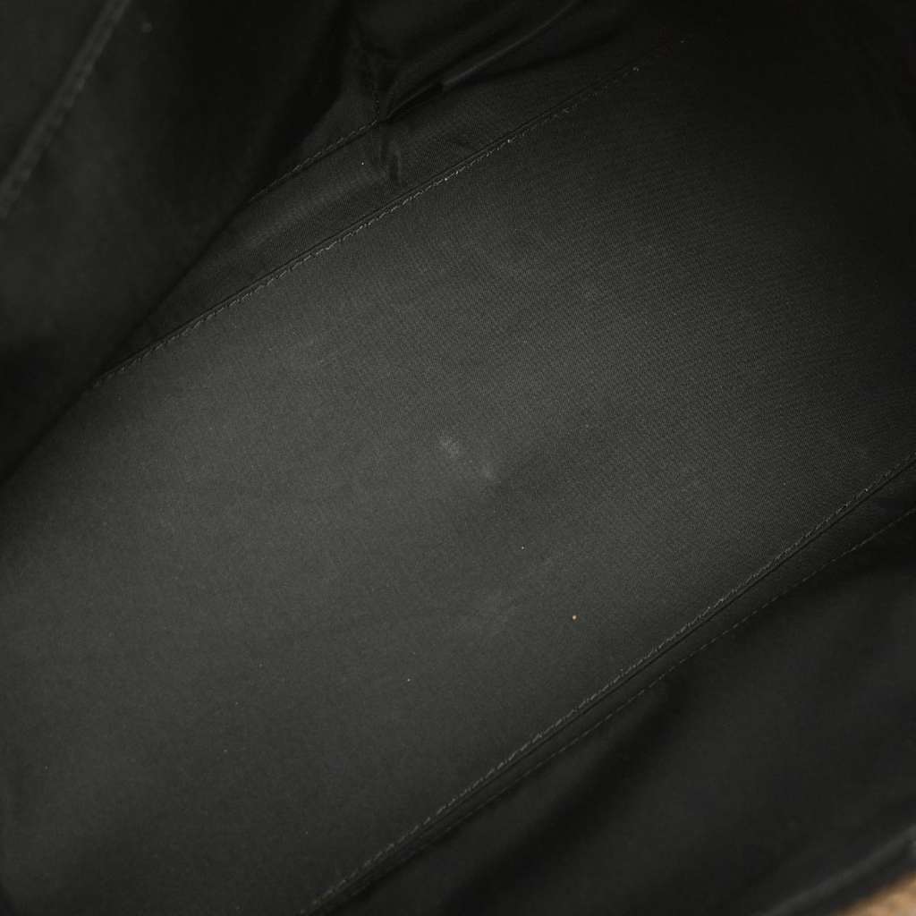 Christian Dior Vintage Handbag Black Leather Good condition - Inside View