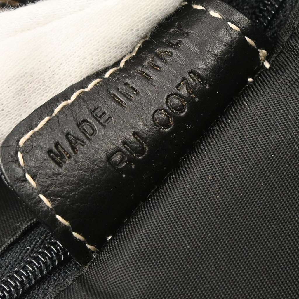 Christian Dior Vintage Handbag Black Leather Good condition - Box View