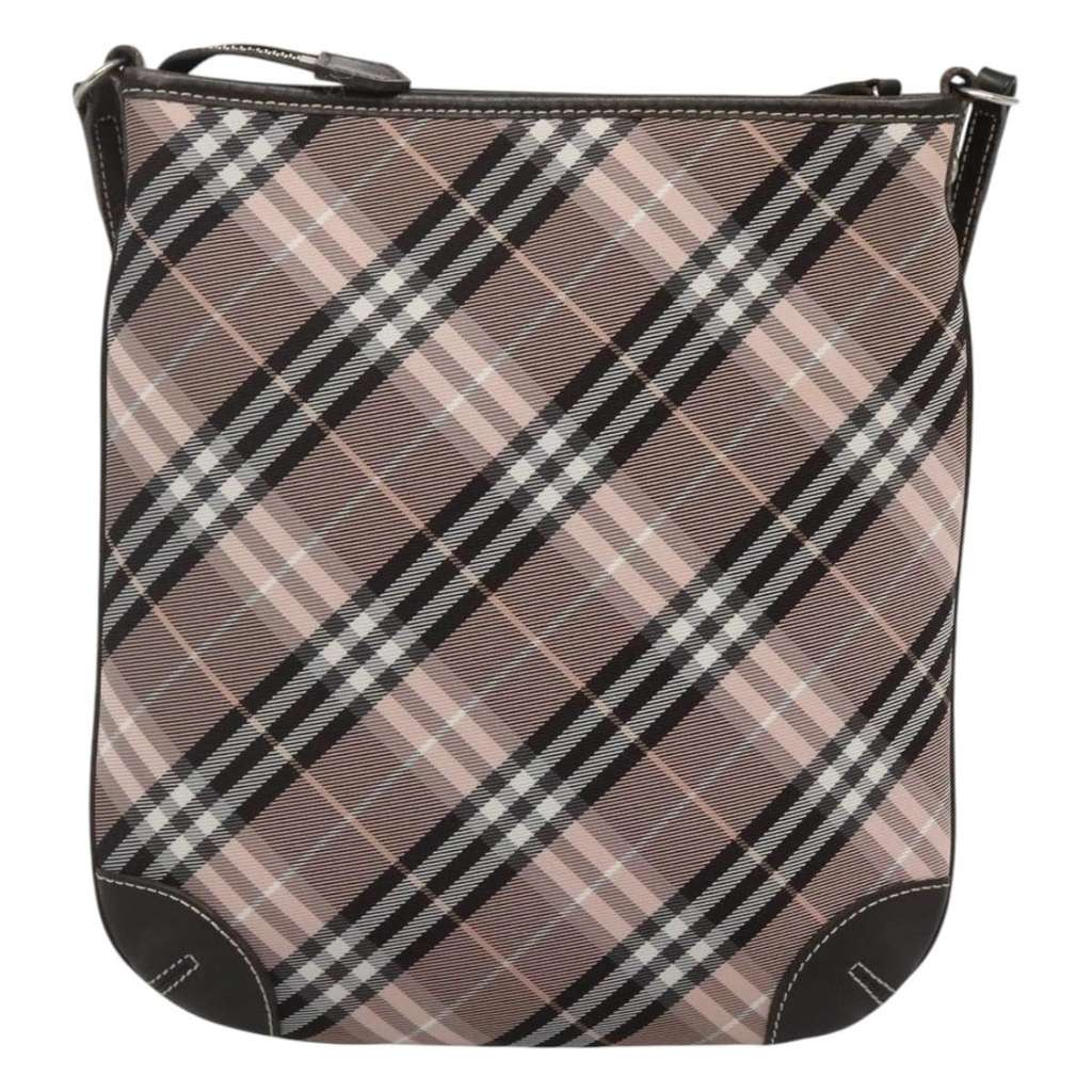 Burberry Nova Check Blue Label Pink Canvas Good condition - Back View