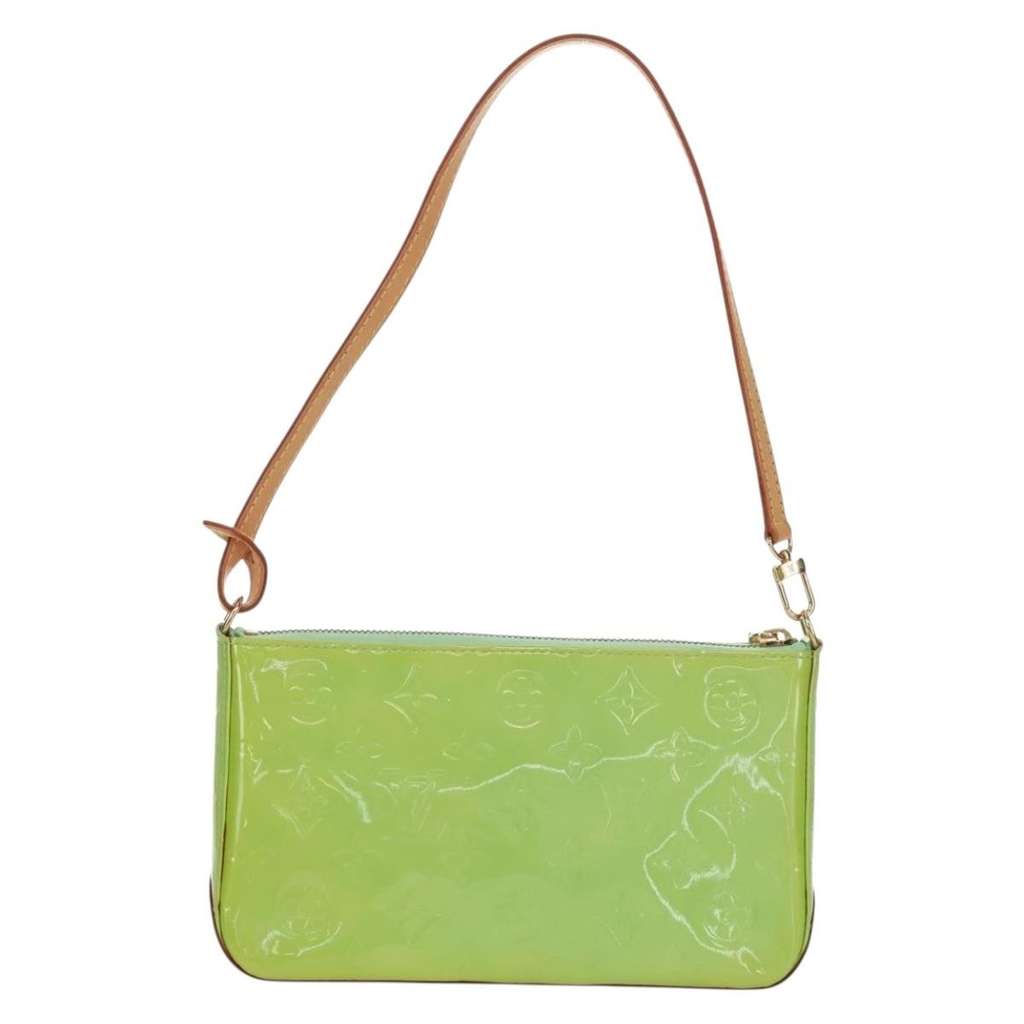 Louis Vuitton Mallory Handbag Green Good condition - Back View
