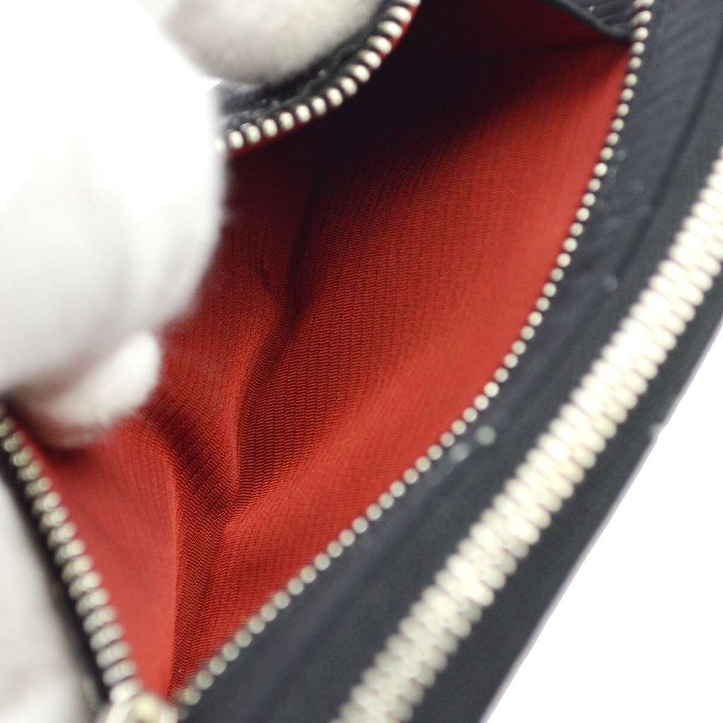 Chanel Travel Line ZIp Around Wallet Black Good condition - Box View