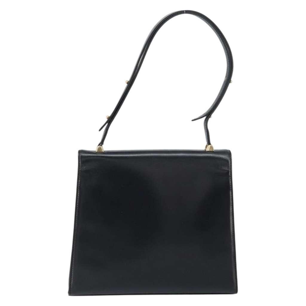 Louis Vuitton Opera Line Spartan Bag Black Leather Good condition - Back View