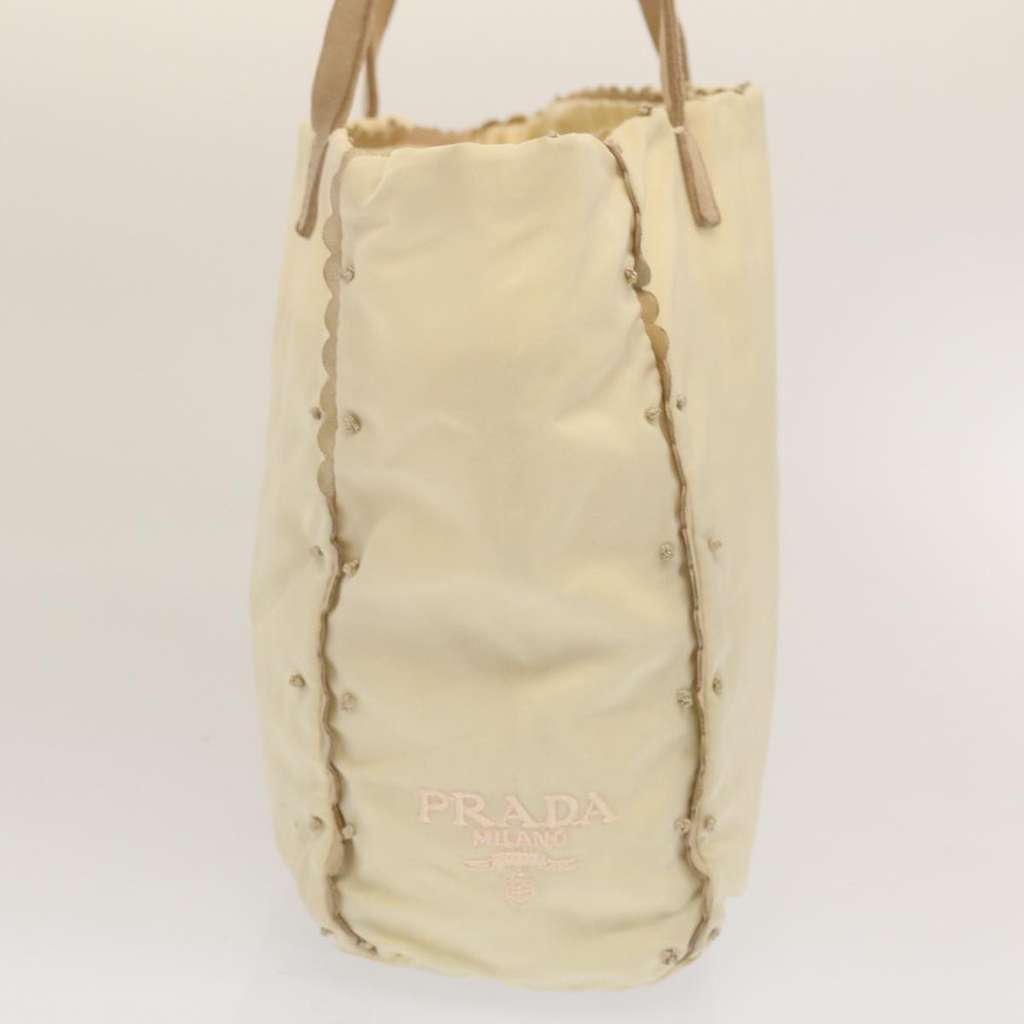 Prada Tote Vitello Daino Beige Good condition - Inside View