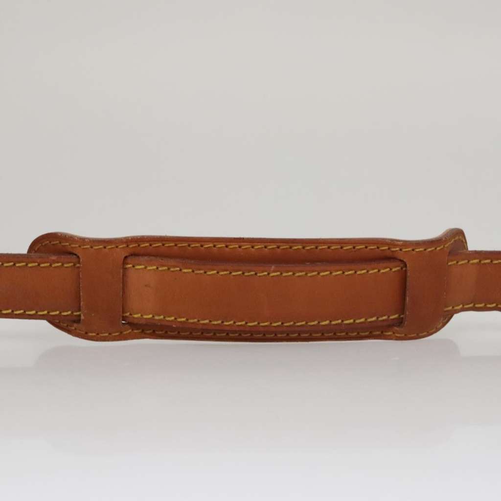 Louis Vuitton Adjustable Shoulder Strap Beige Leather Good condition - Model View
