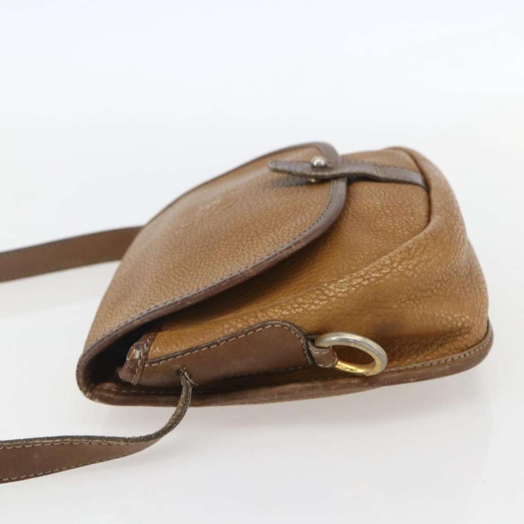 Loewe Anagram Shoulder Bag Beige Leather Fair condition - Inside View