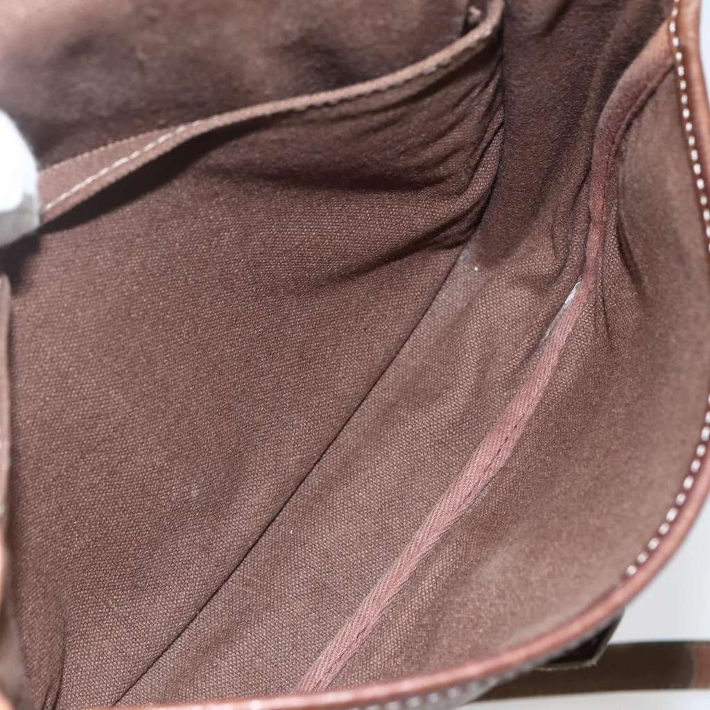 Loewe Anagram Shoulder Bag Beige Leather Fair condition - Box View