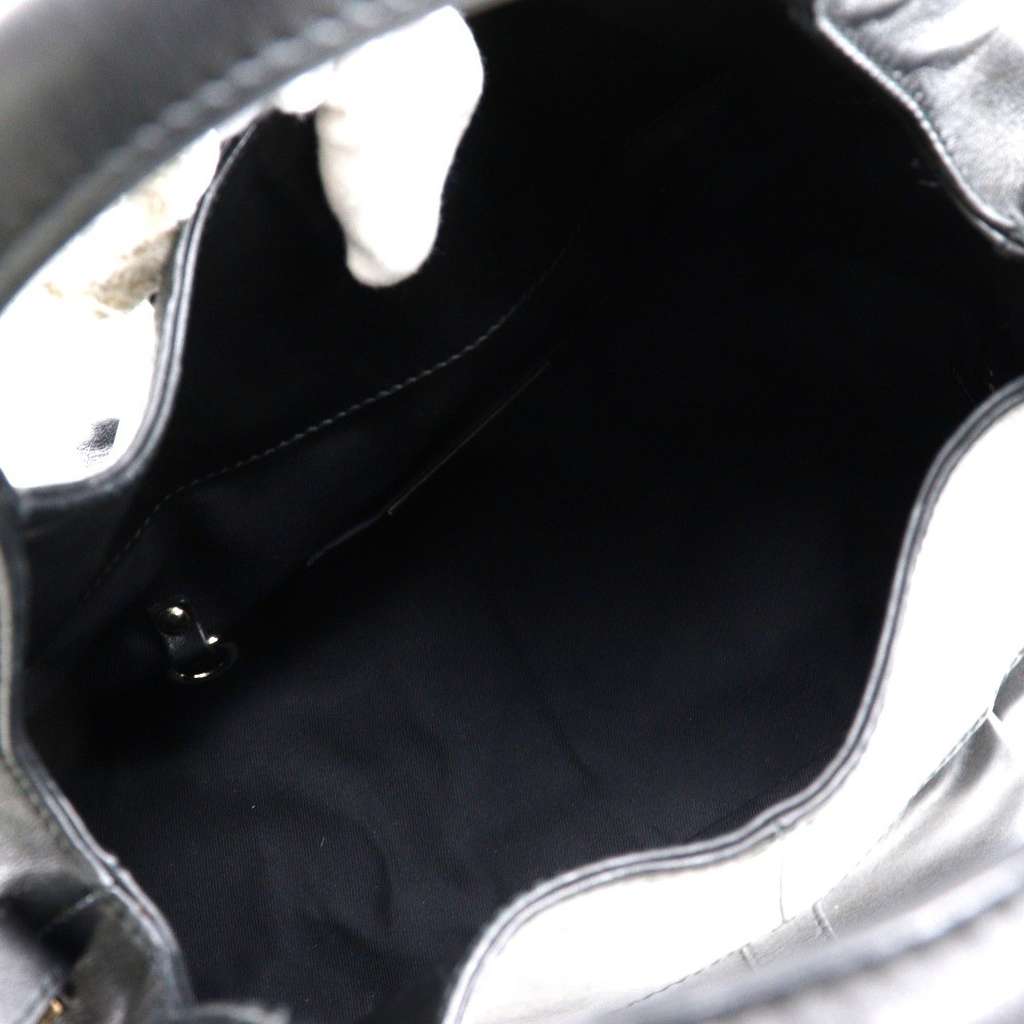 Bvlgari Chandra Hobo Black Leather Good condition - Model View