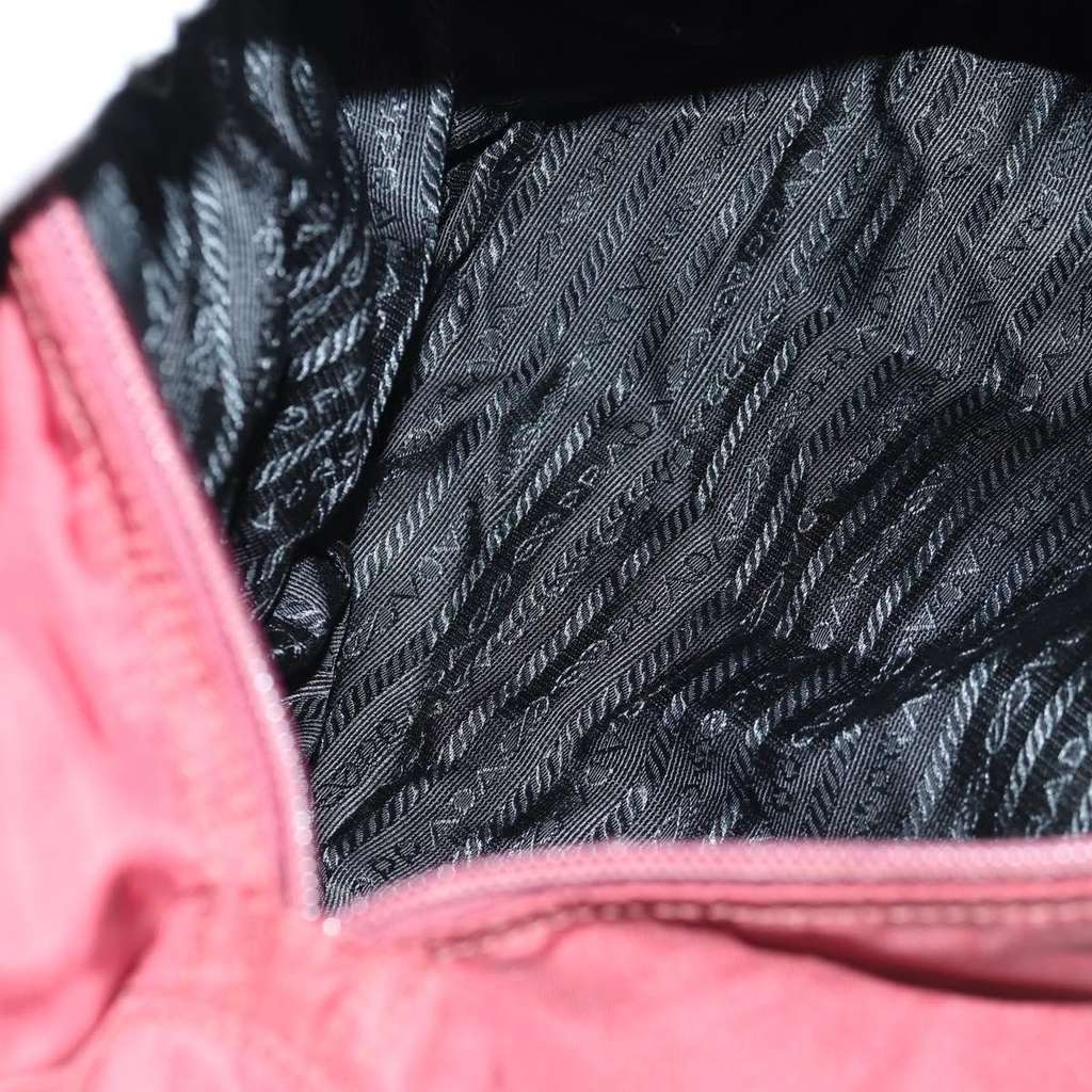 Prada Double Buckle Flap Messenger Bag Burgundy Good condition - Box View