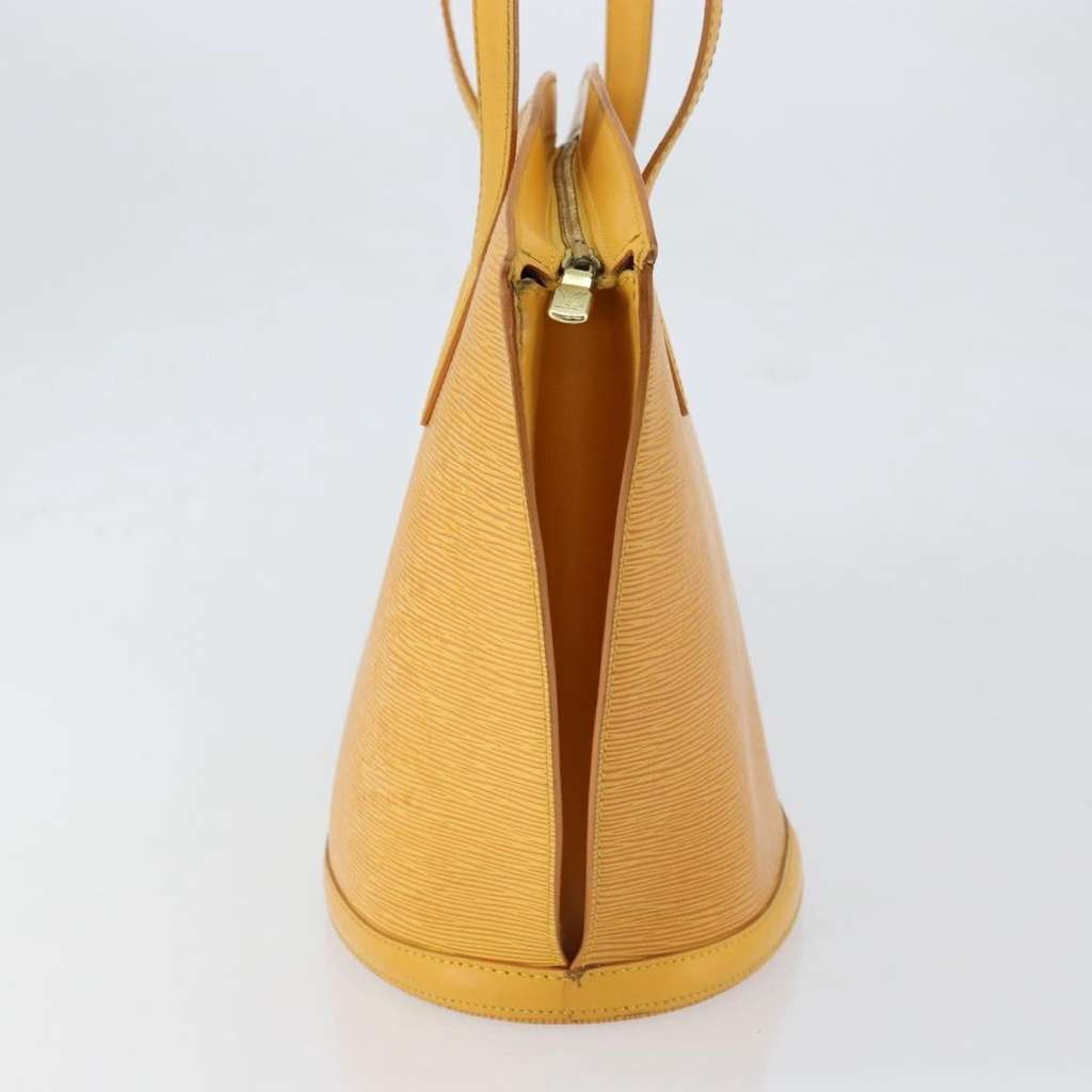 Louis Vuitton Saint Jacques Handbag Yellow Leather Good condition - Inside View