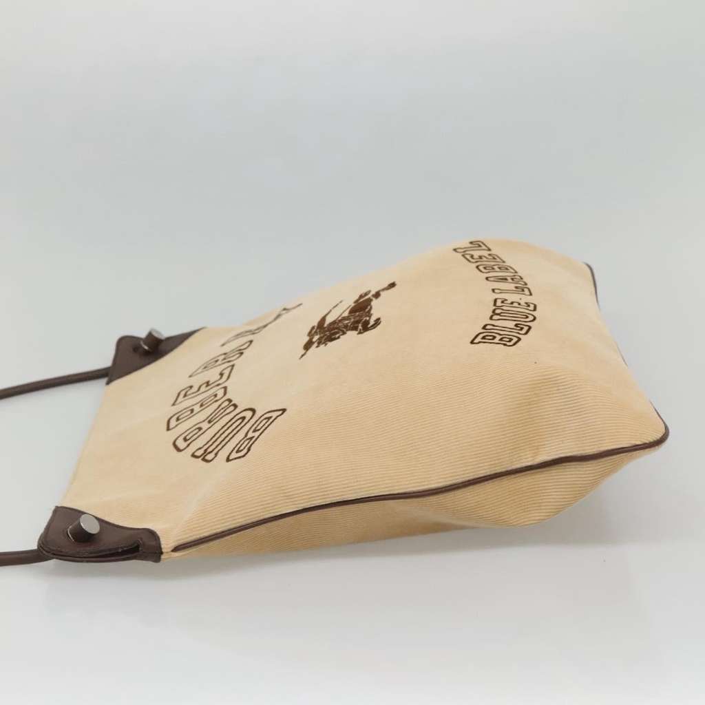 Burberry Blue Label shoulder bag Beige Velvet Good condition - Inside View