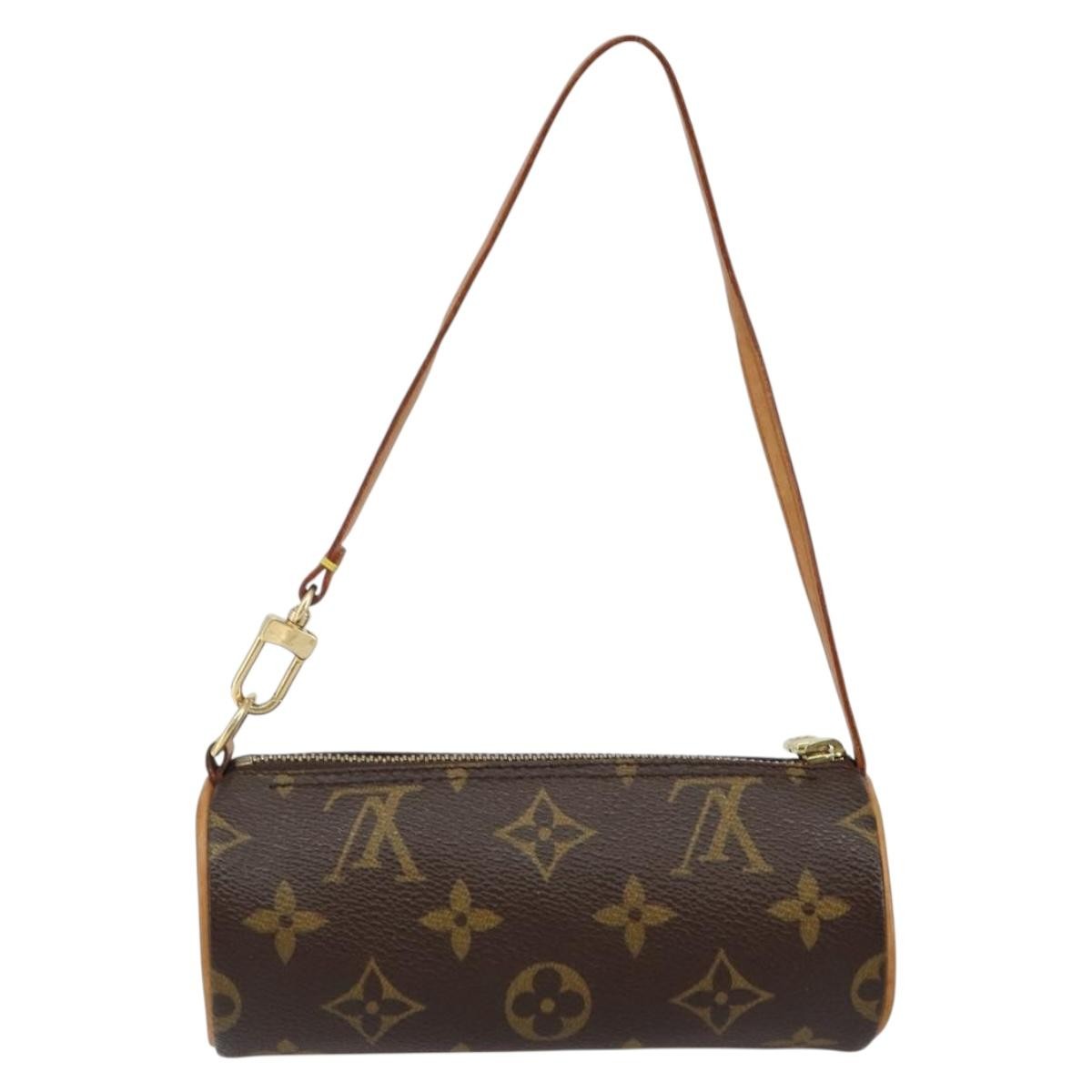 Louis Vuitton Papillon Pochette Brown Canvas Good condition - Back View