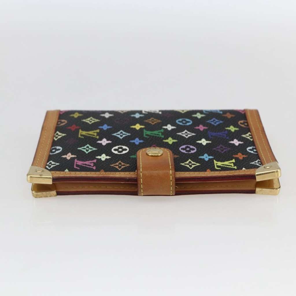 Louis Vuitton Agenda Cover Black Canvas Good condition - Inside View