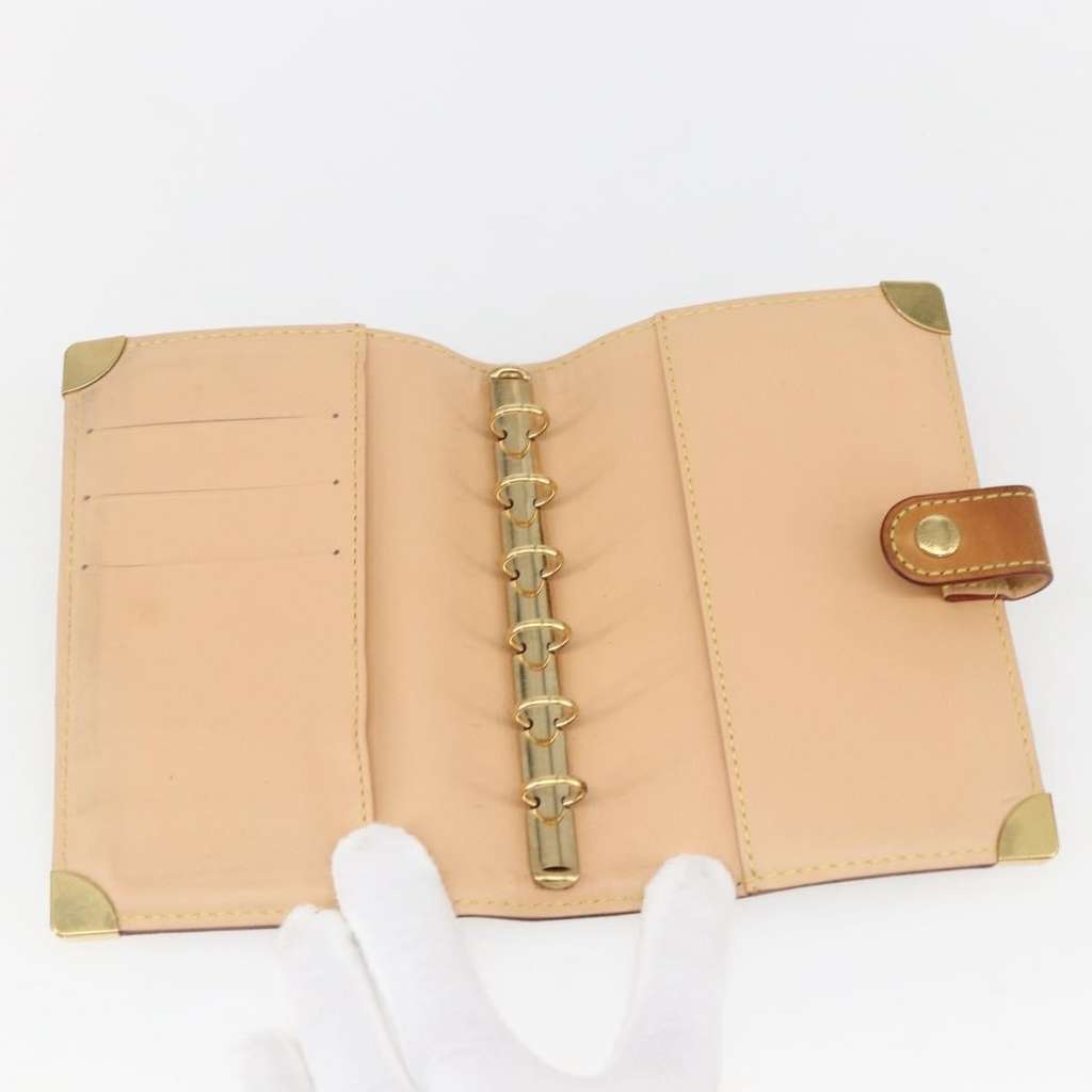 Louis Vuitton Agenda Cover Black Canvas Good condition - Box View