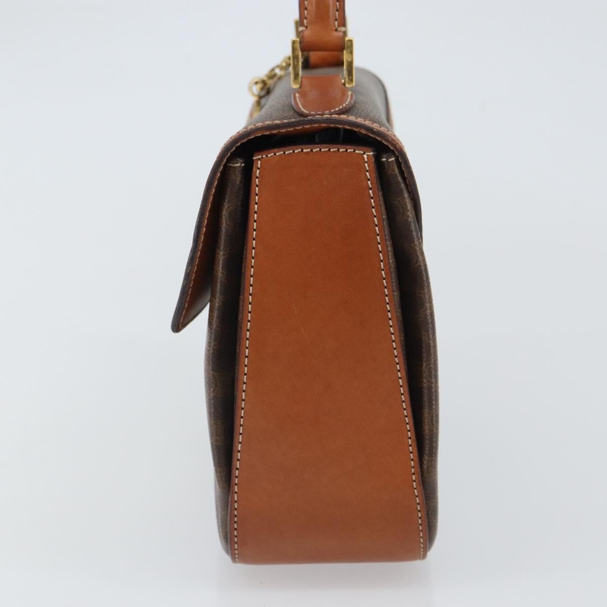 Celine Vintage Convertible Top Handle Bag Brown Good condition - Inside View