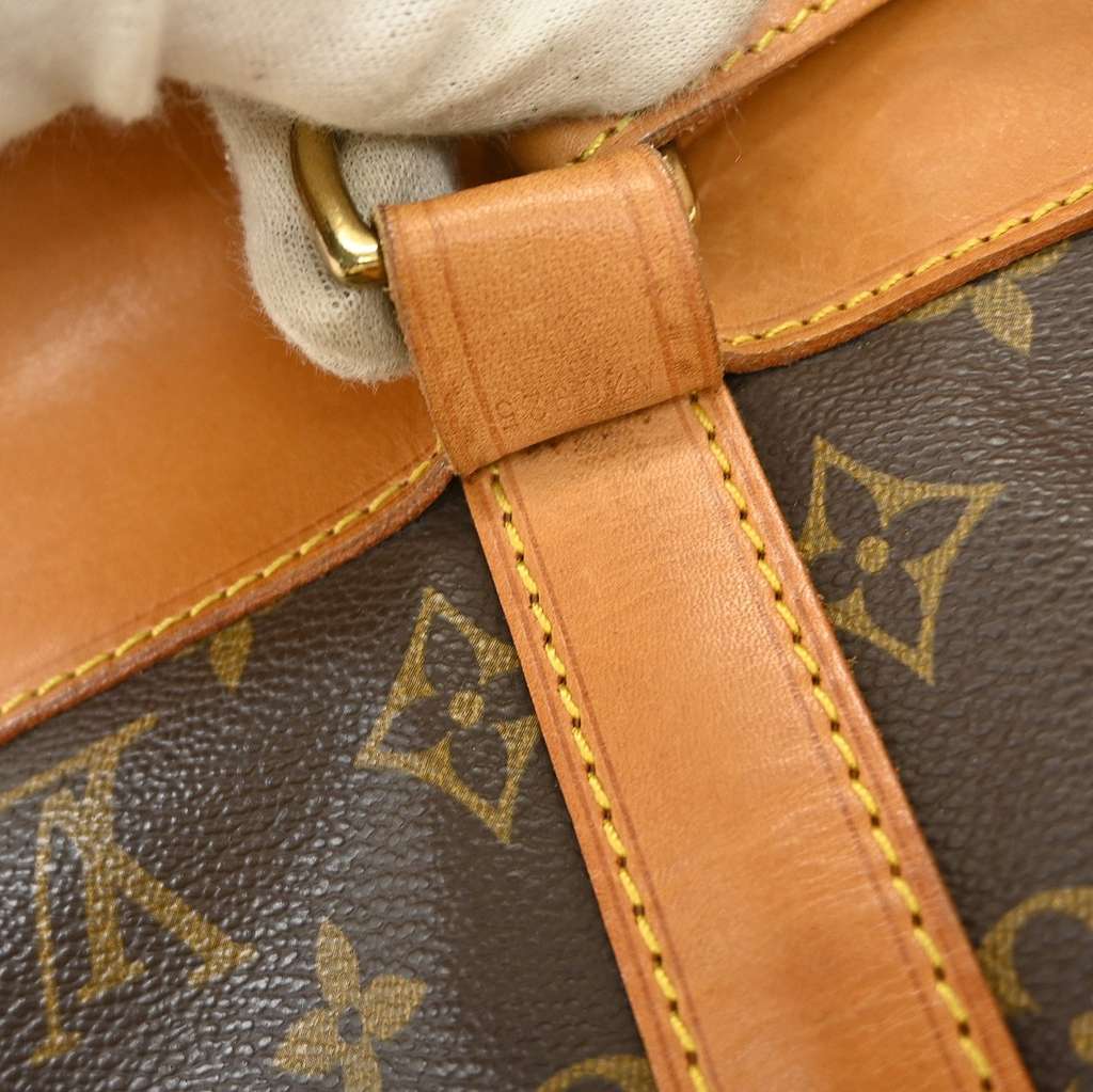 Louis Vuitton Randonnee Backpack Brown Canvas Fair condition - Box View