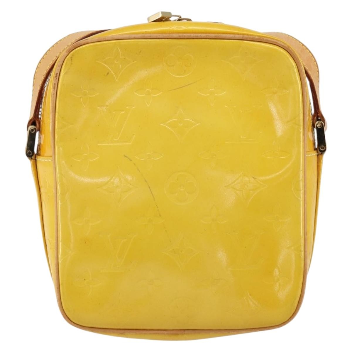 Louis Vuitton Wooster Handbag Yellow Good condition - Back View