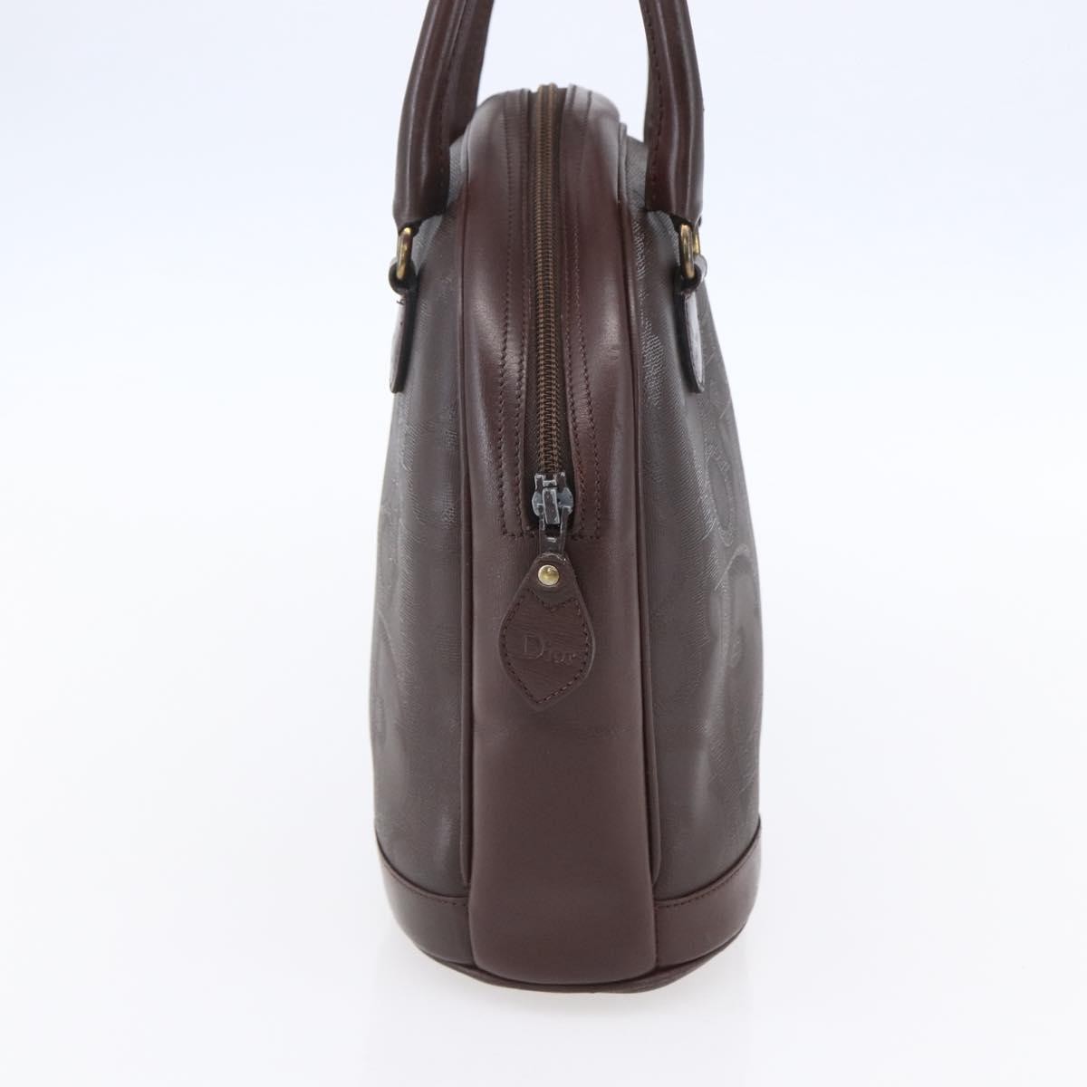 Christian Dior Vintage Trotter Handbag Brown Good condition - Inside View