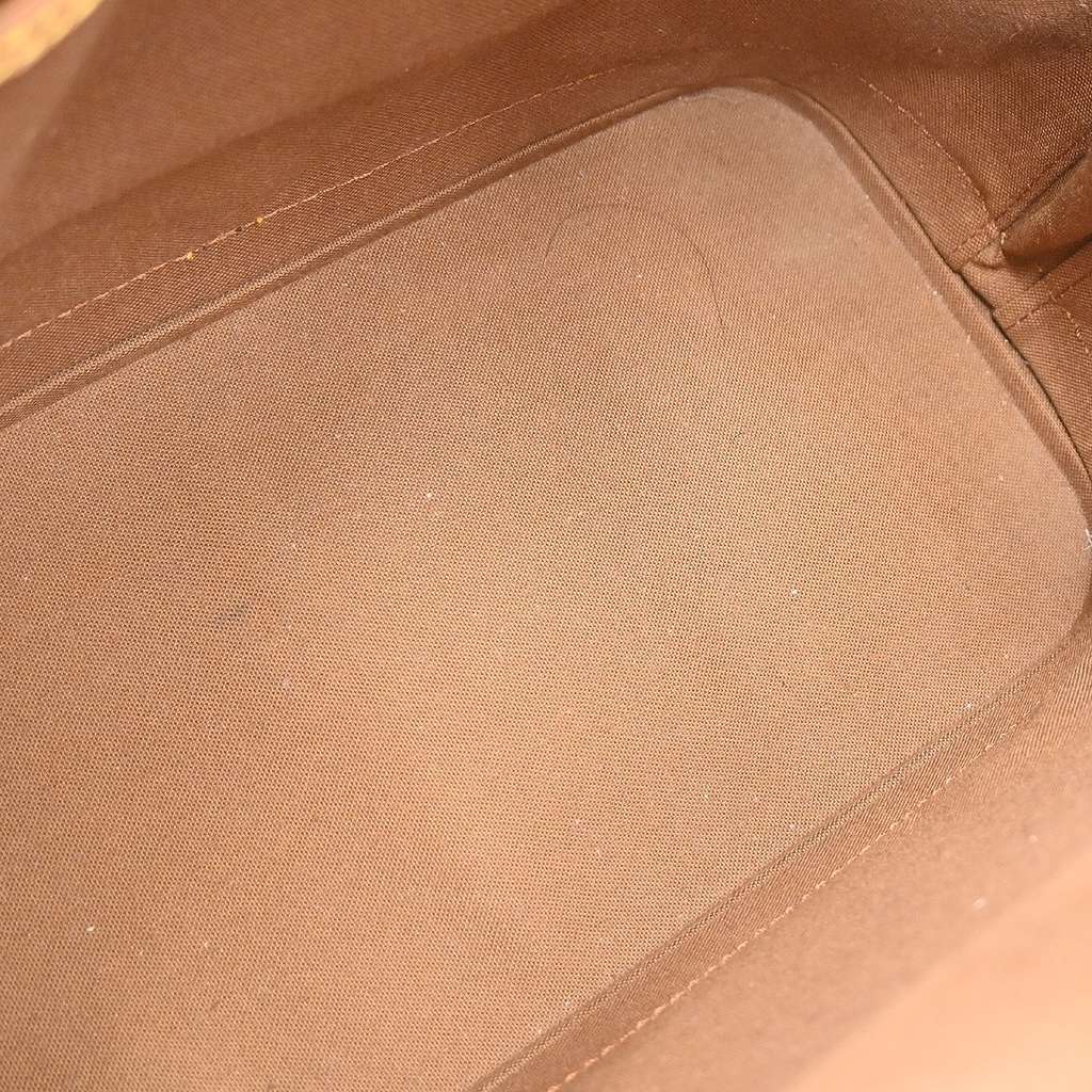 Louis Vuitton Alma Handbag Brown Canvas Fair condition - Inside View