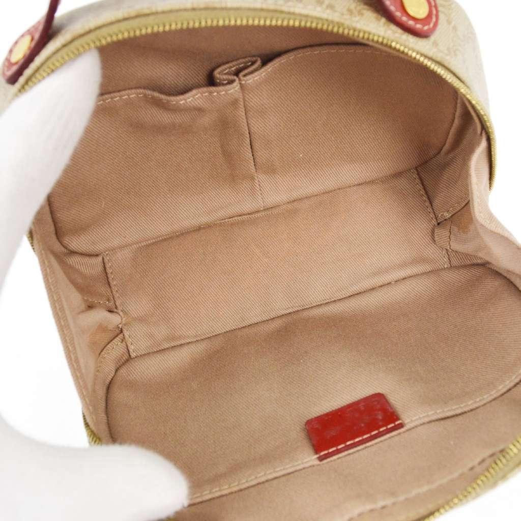 Celine C Macadam Pouch Beige Canvas Good condition - Inside View