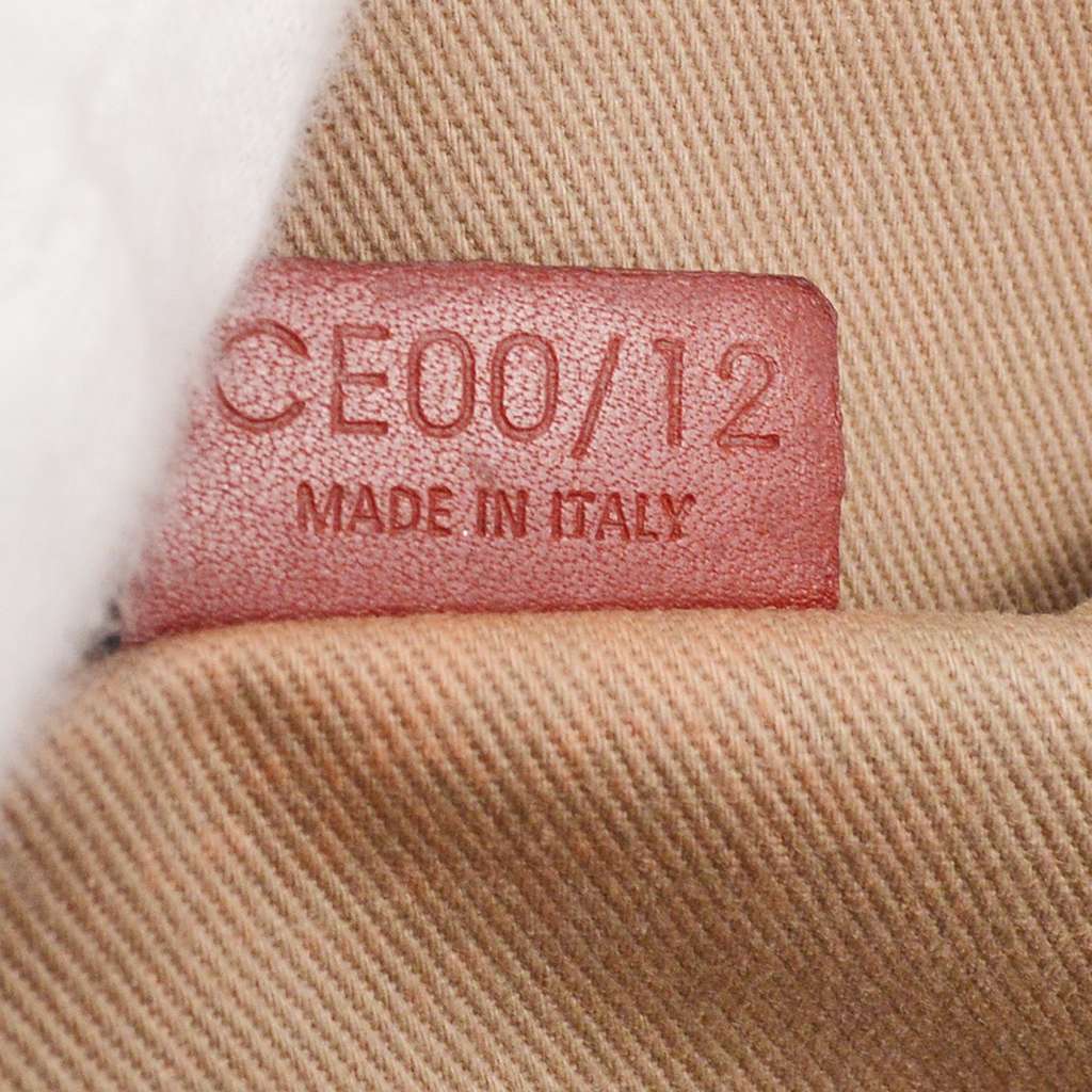 Celine C Macadam Pouch Beige Canvas Good condition - Box View