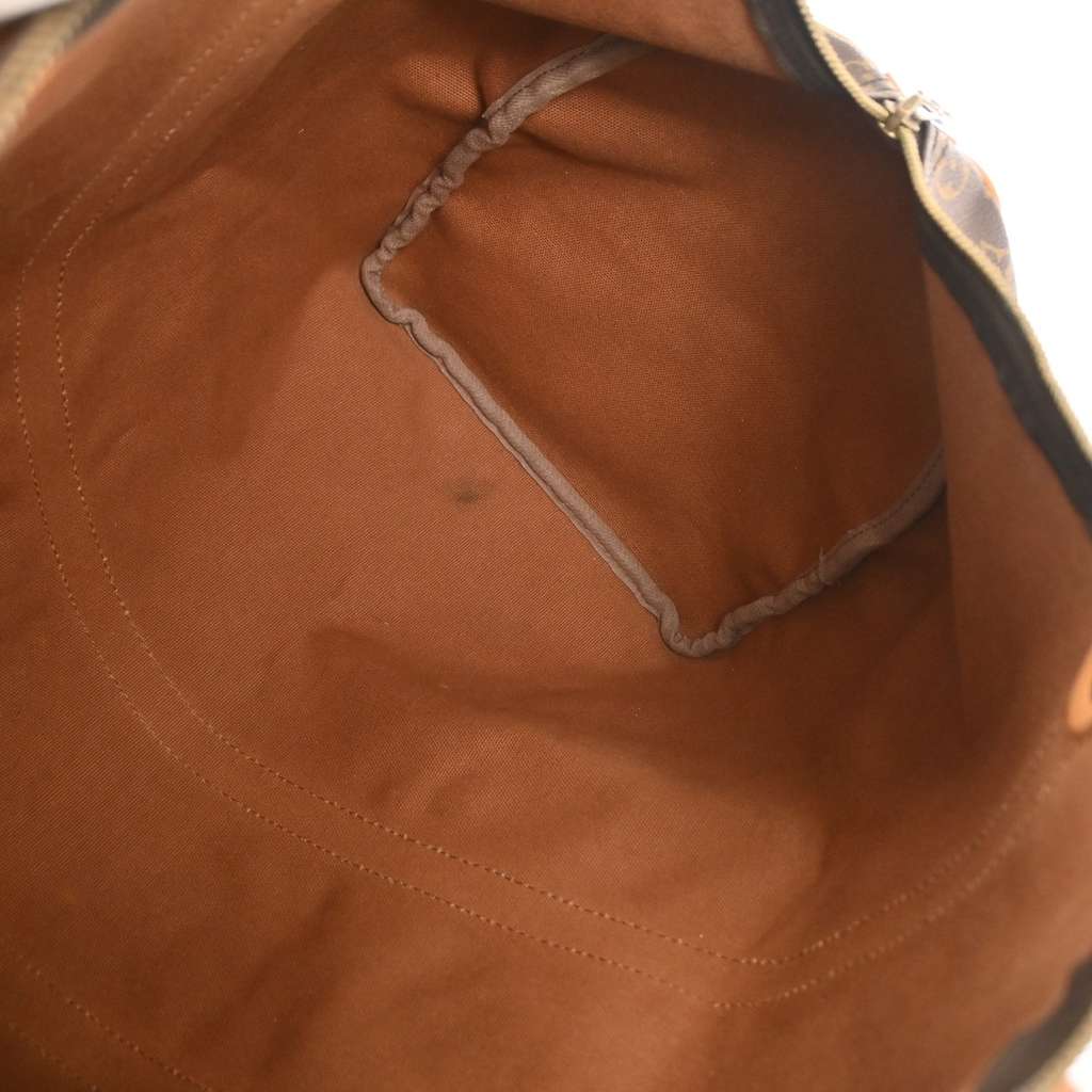 Louis Vuitton Keepall Bag Brown Canvas Fair condition - Inside View