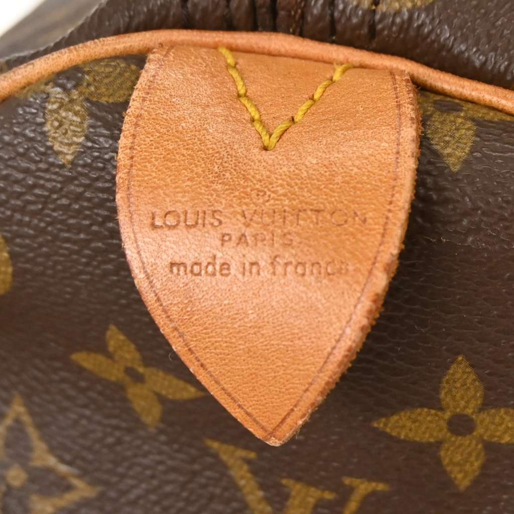 Louis Vuitton Keepall Bag Brown Canvas Fair condition - Box View