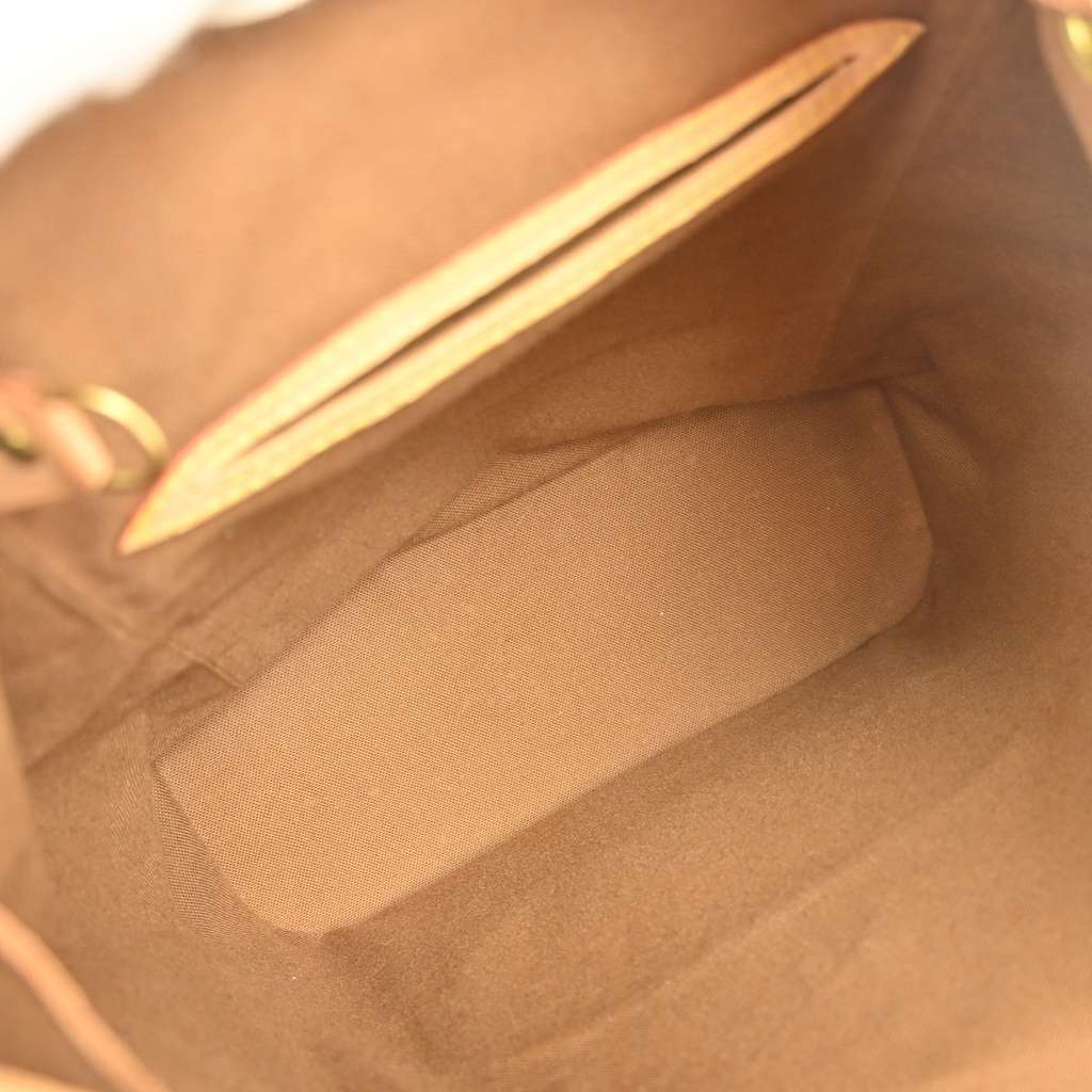 Louis Vuitton Montsouris Backpack Brown Canvas Good condition - Inside View