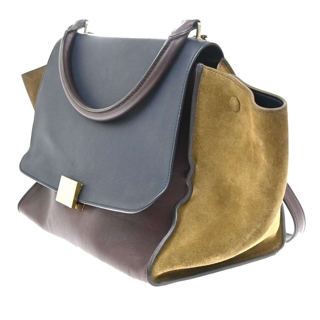 Celine Tricolor Trapeze Bag Other Leather Good condition - Inside View