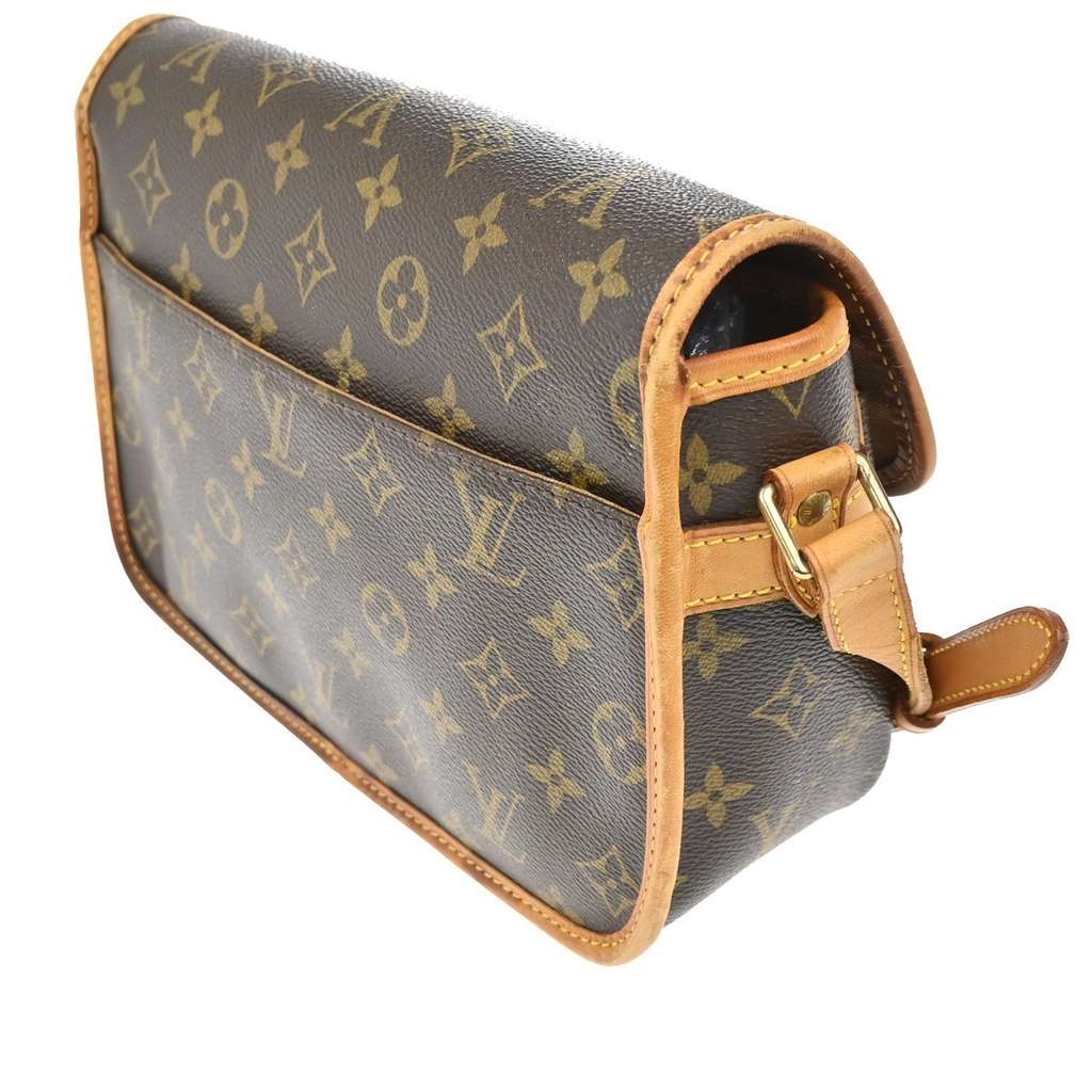 Louis Vuitton Sologne Handbag Brown Canvas Good condition - Model View