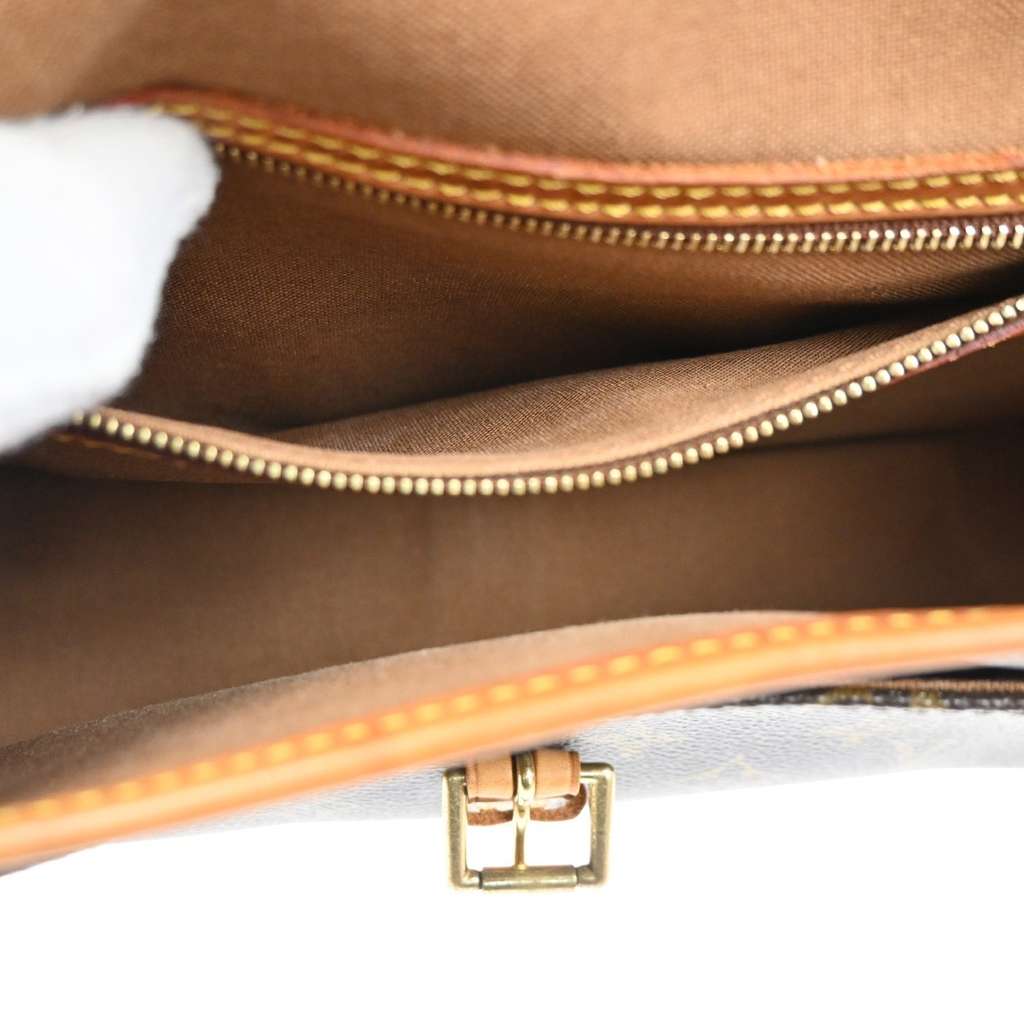 Louis Vuitton Sologne Handbag Brown Canvas Good condition - Box View