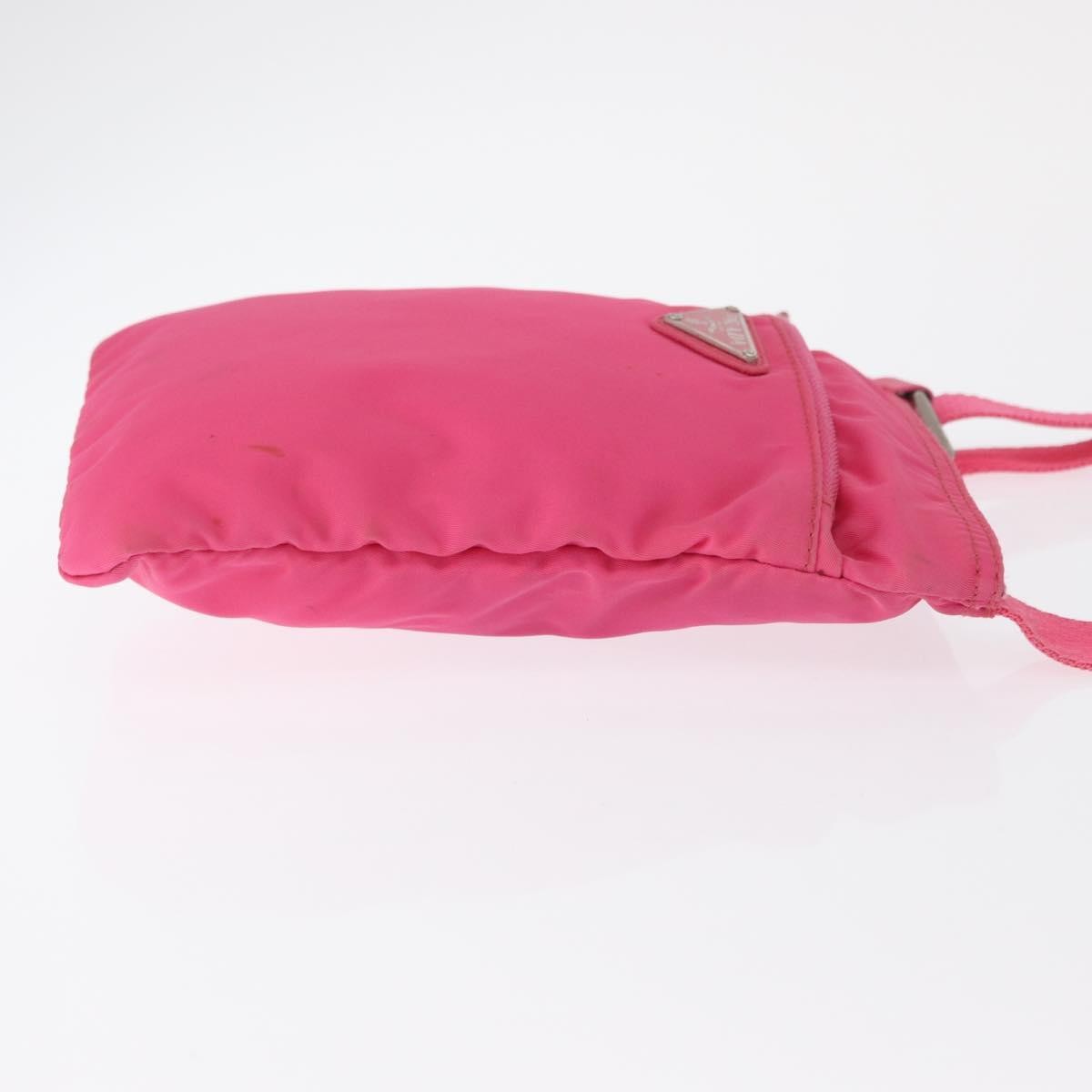 Prada Front Pocket Messenger Bag Pink Fair condition - Inside View