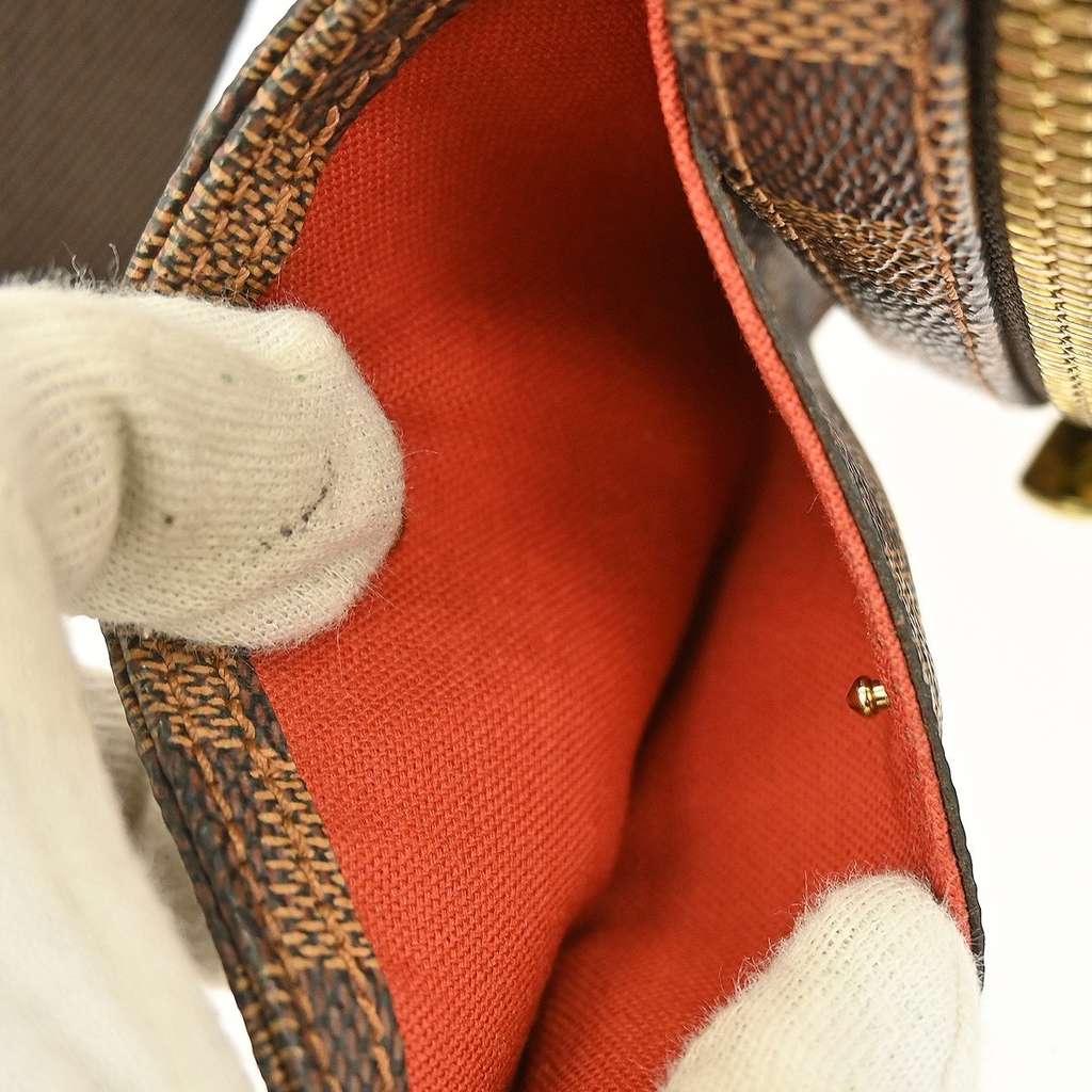 Louis Vuitton Geronimos Waist Bag Brown Canvas Good condition - Model View