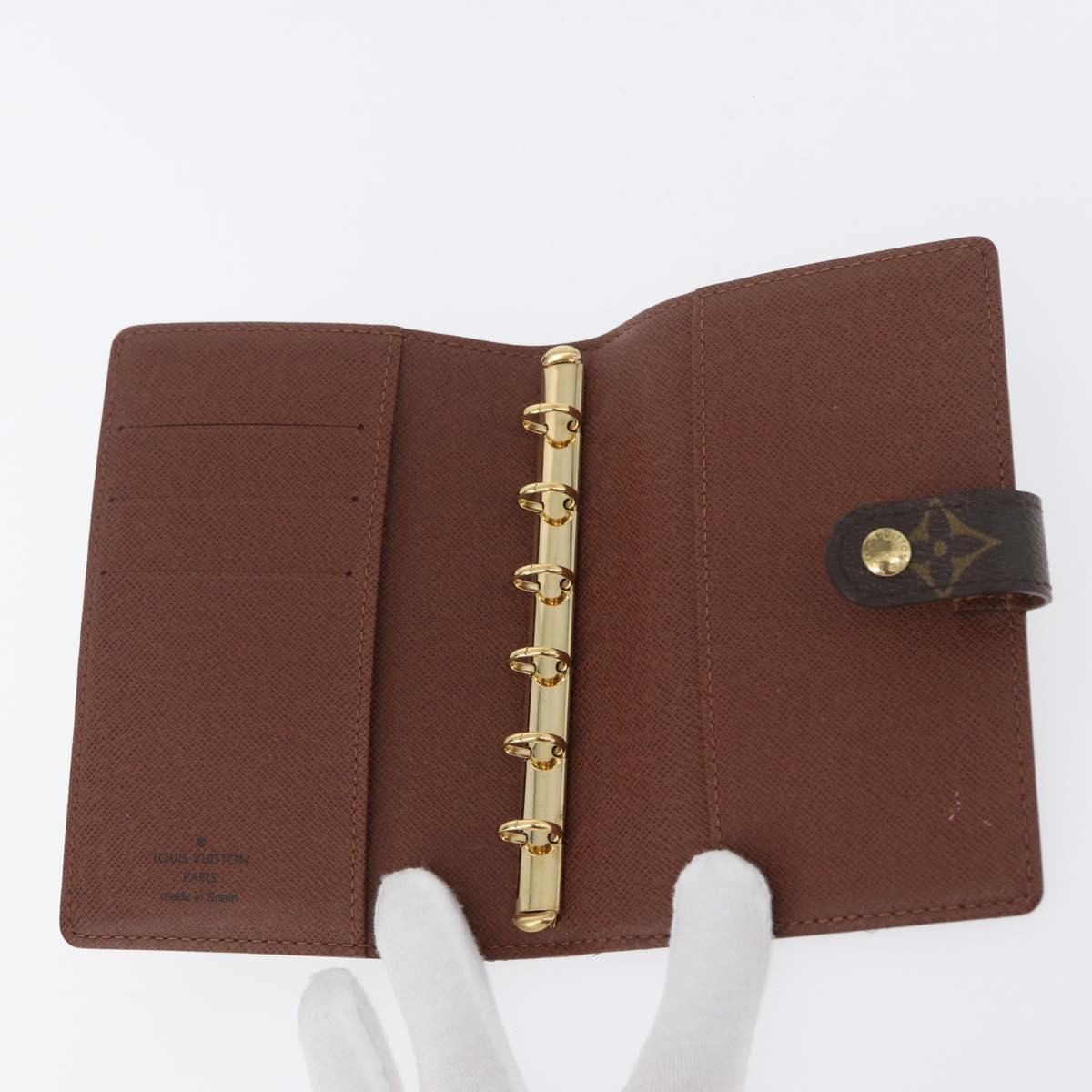 Louis Vuitton Agenda Cover Brown Canvas Very good condition - Box View