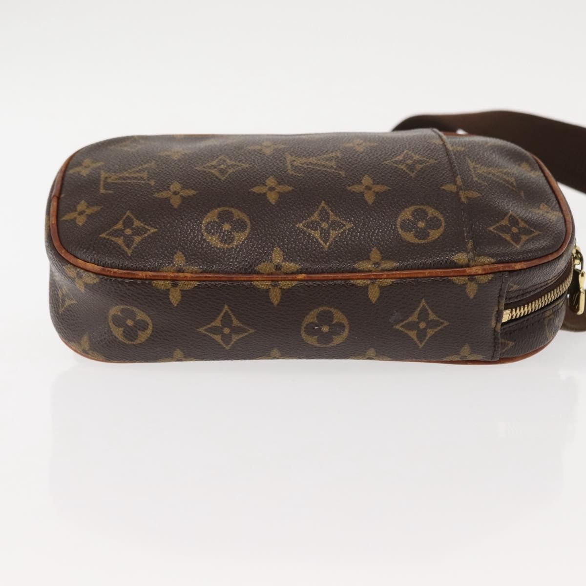 Louis Vuitton Pochette Gange Brown Canvas Good condition - Inside View