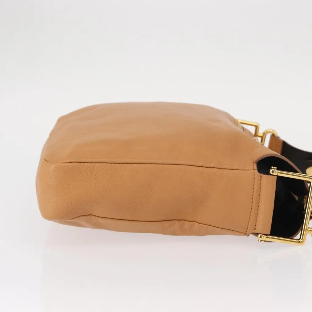 Chloe Vanessa Shoulder Bag Brown Leather Good - Inside View