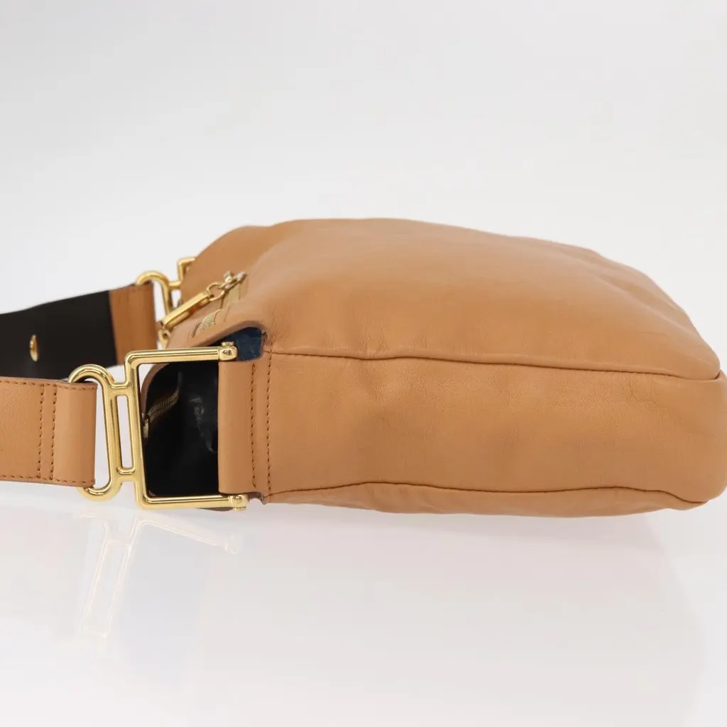 Chloe Vanessa Shoulder Bag Brown Leather Good - Model View