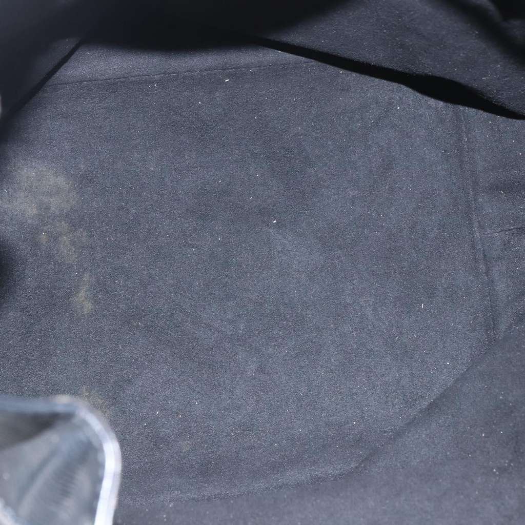 Louis Vuitton Petit Noe Handbag Black Leather Fair condition - Box View