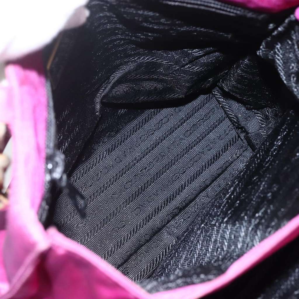 Prada Metal Handles Tote Purple Good condition - Box View