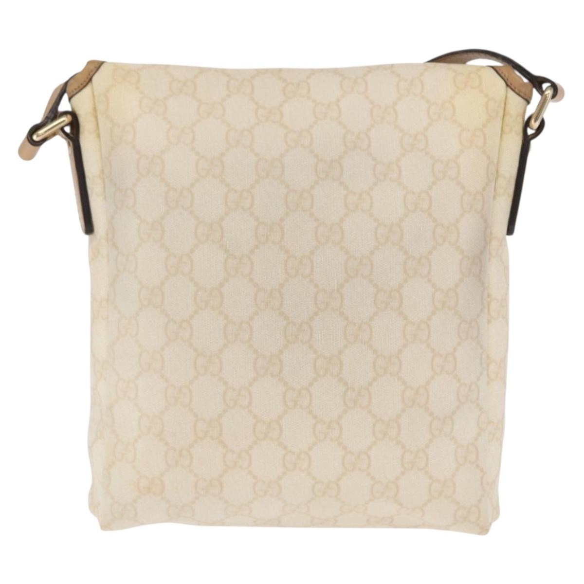 Gucci Flap Messenger White Good condition - Back View