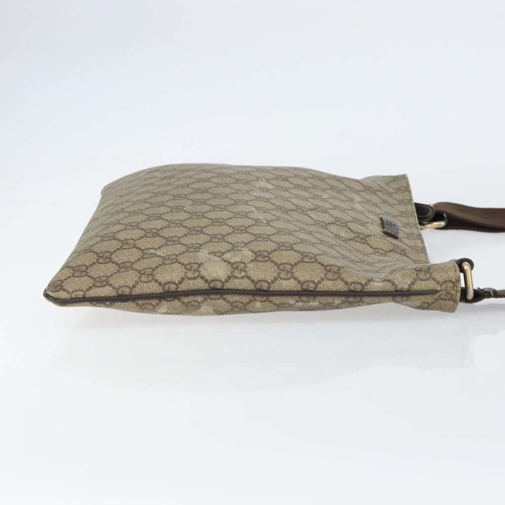 Gucci Zip Top Messenger Bag Beige Good condition - Inside View