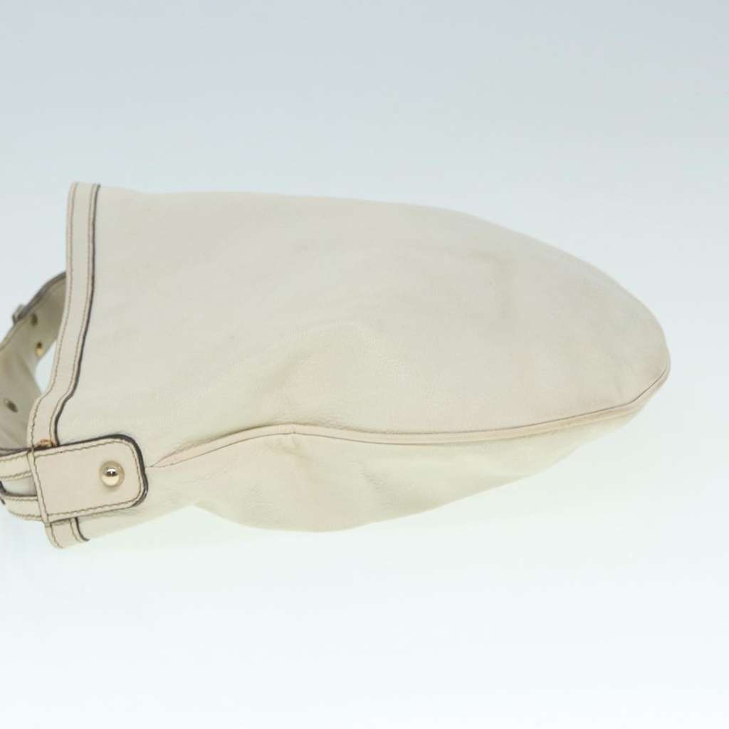 Gucci Horsebit Hobo Beige Leather Good condition - Model View