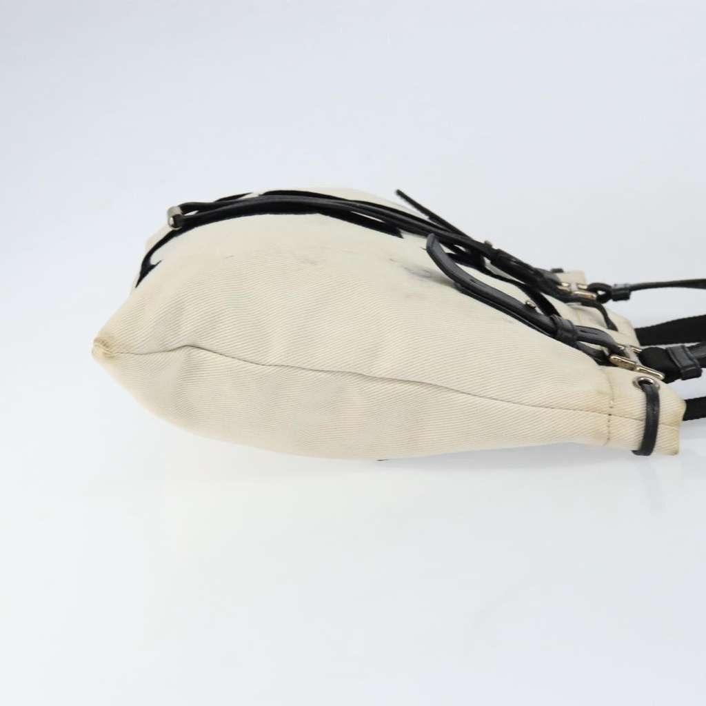 Saint Laurent Kahala Drawstring Tote Beige Canvas Good condition - Inside View