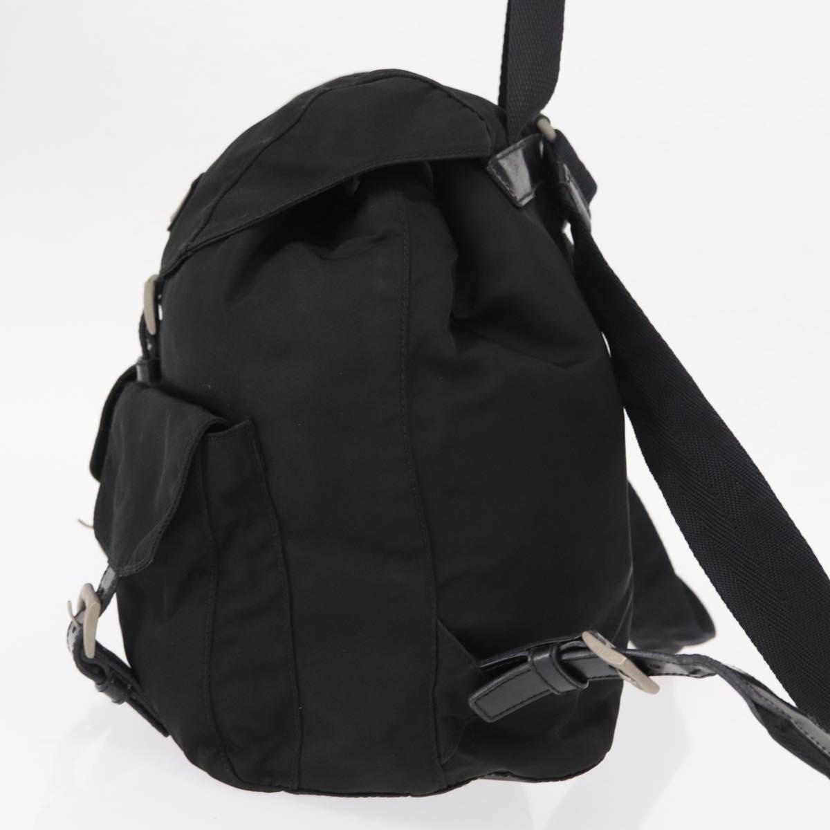 Prada Vela Double Front Pocket Backpack Black Good condition - Inside View
