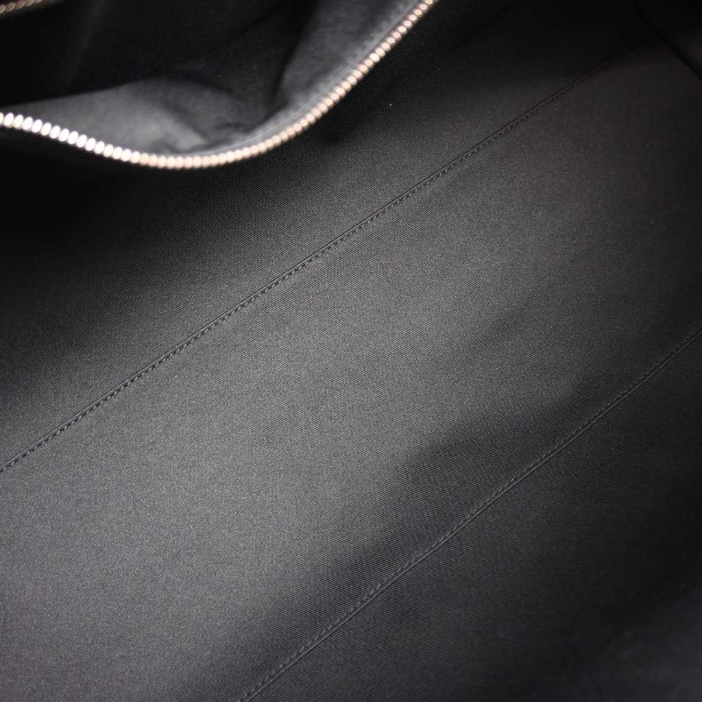 Louis Vuitton Keepall Bandouliere Bag Black Leather Good condition - Model View