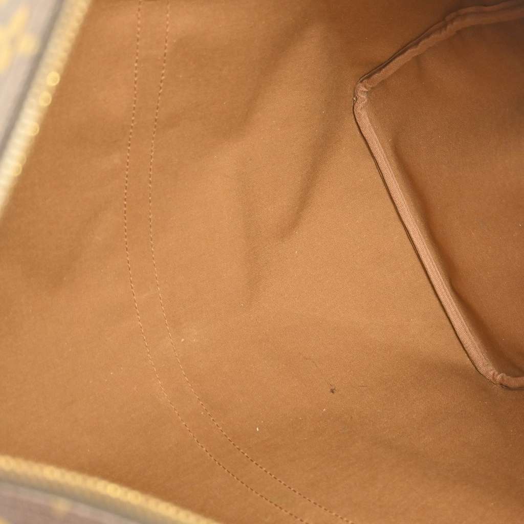 Louis Vuitton Keepall Bag Brown Canvas Fair condition - Inside View