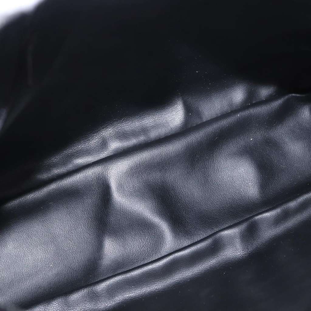 Bally Vintage Chain Shoulder Bag Black Leather Good condition - Box View