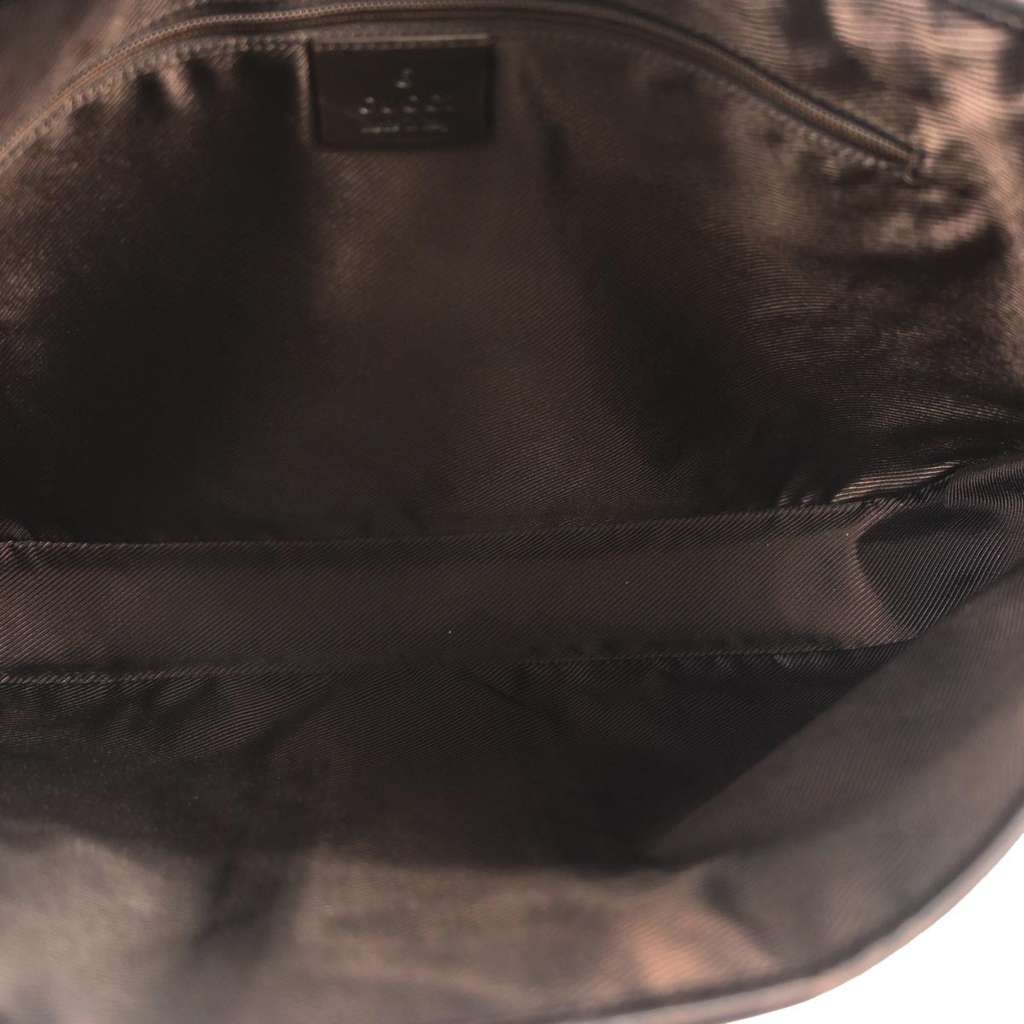 Gucci Web Jackie O Hobo Brown Canvas Good condition - Inside View