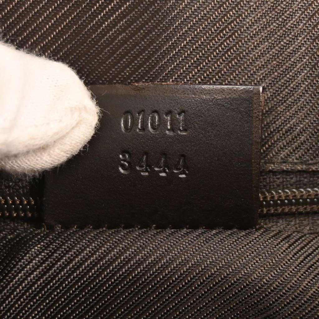 Gucci Web Jackie O Hobo Brown Canvas Good condition - Box View