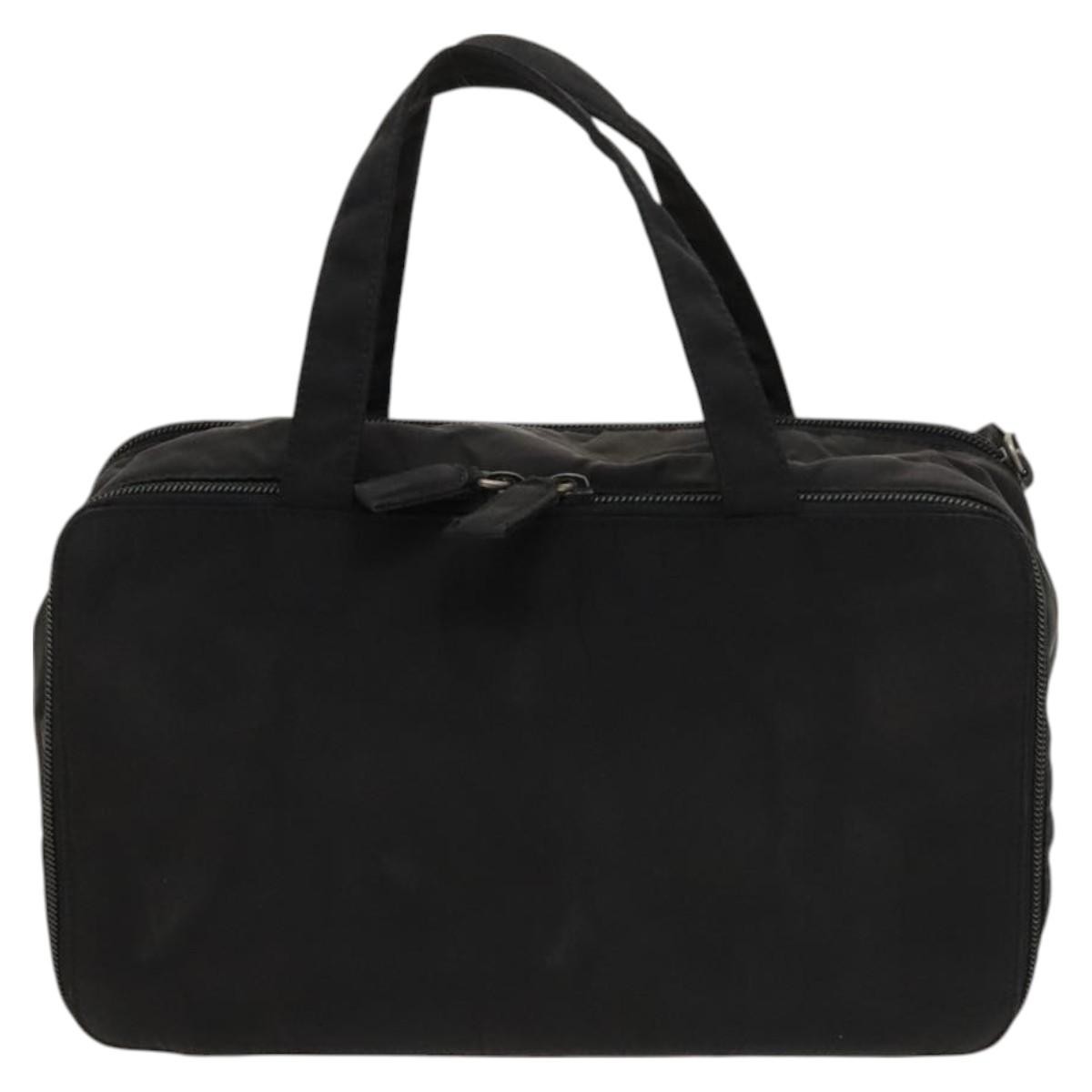 Prada Vintage Zip Handbag Black Good condition - Back View